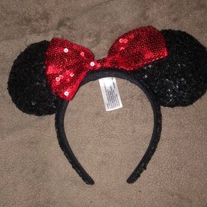 Minnie Mouse Sequin Ears